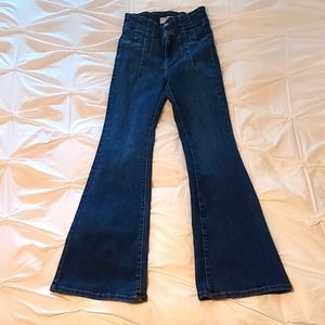 Free People High-waisted Flare Jeans